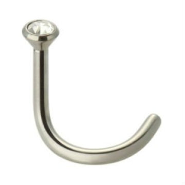 Acier chirurgical 316L avec anodisation Labret piercing